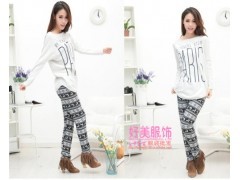 加絨加厚雪花打底褲批發指南 保暖褲市場分析與選購策略